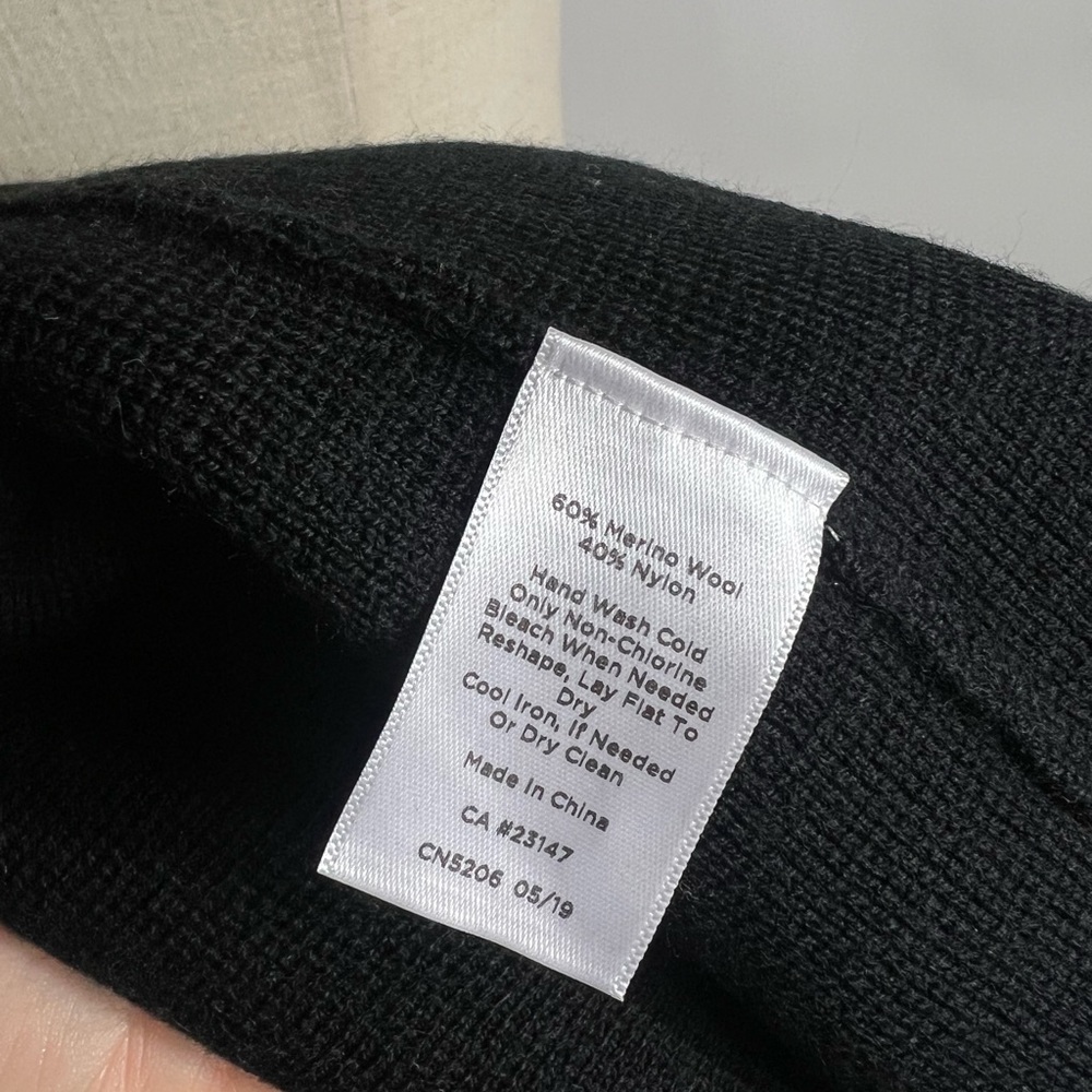 Talbots Colorblock Tan Black Open Front Longline … - image 5